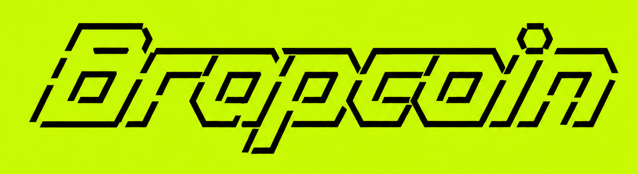 BRAPCOIN neon lime logo
